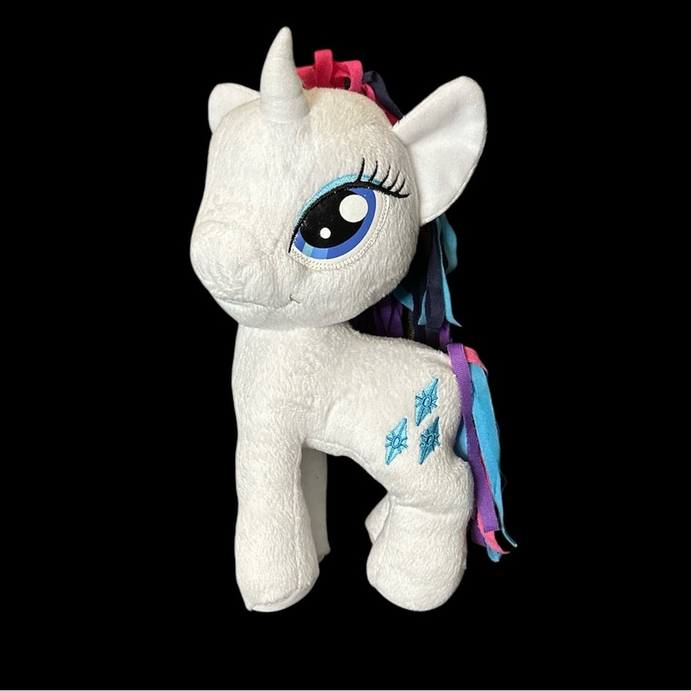 Hasbro My Little Pony 2014 12” rarity plush sparkle unicorn rare